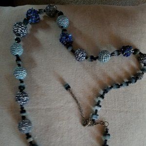 Chico's Shades of Blue 38" Necklace